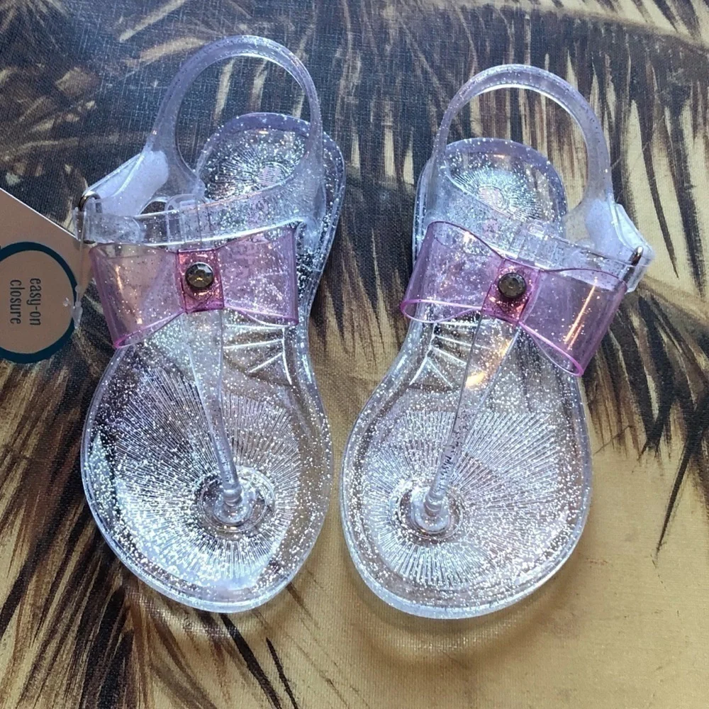 🆕 Carter’s Selena sparkly bow clear j…