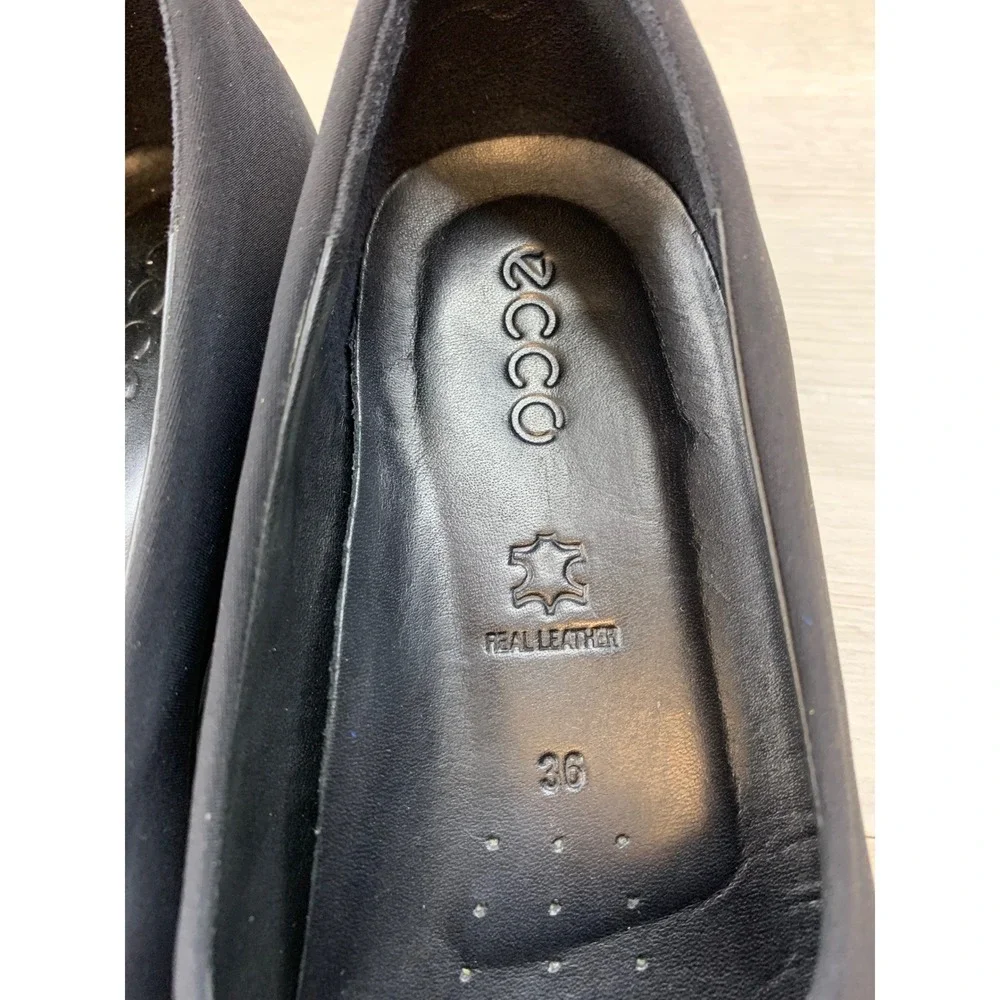 Ecco black fabric