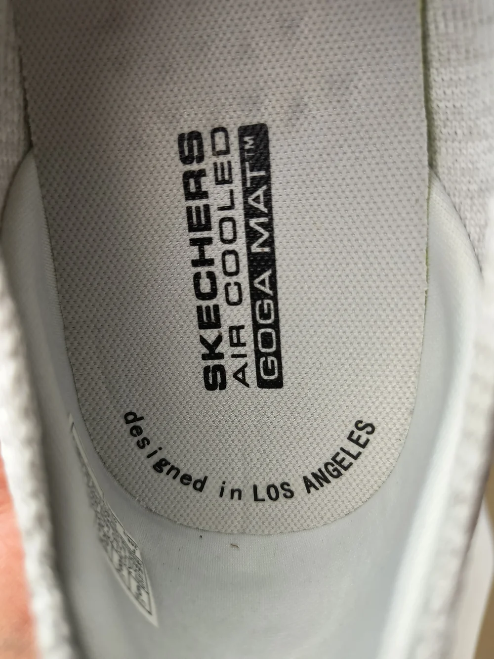 Skechers light gray