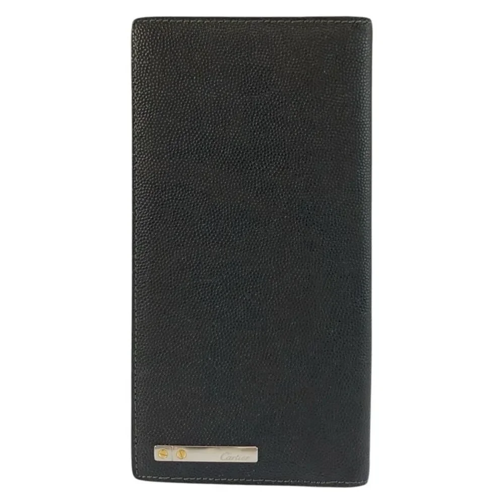 Cartier Santos Leather Long Wallet