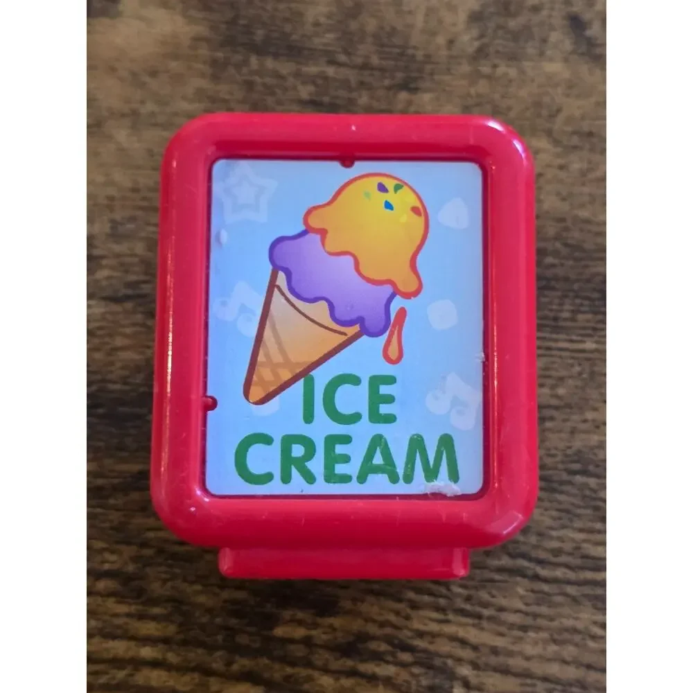 Vtech Alphabet Blocks Sit to Stand Train Replacement Block I Ice Cream