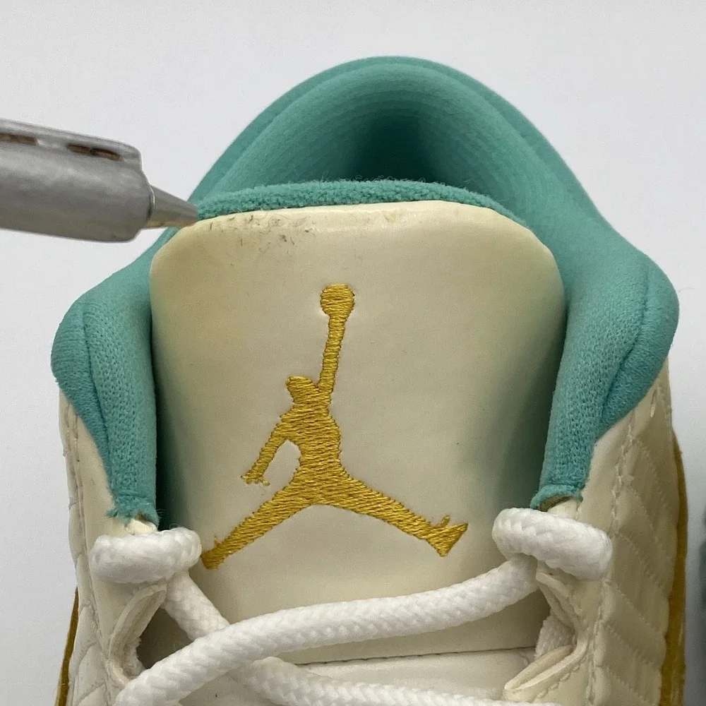 Jordan 11 Retro XI Lows Nike Air IE Azure Maize Teal Aqua Ivory MINT US Men's 12