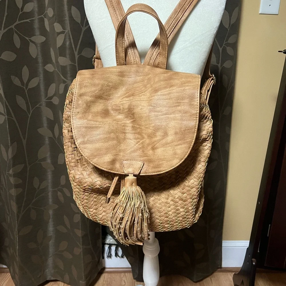 Woven Backpack