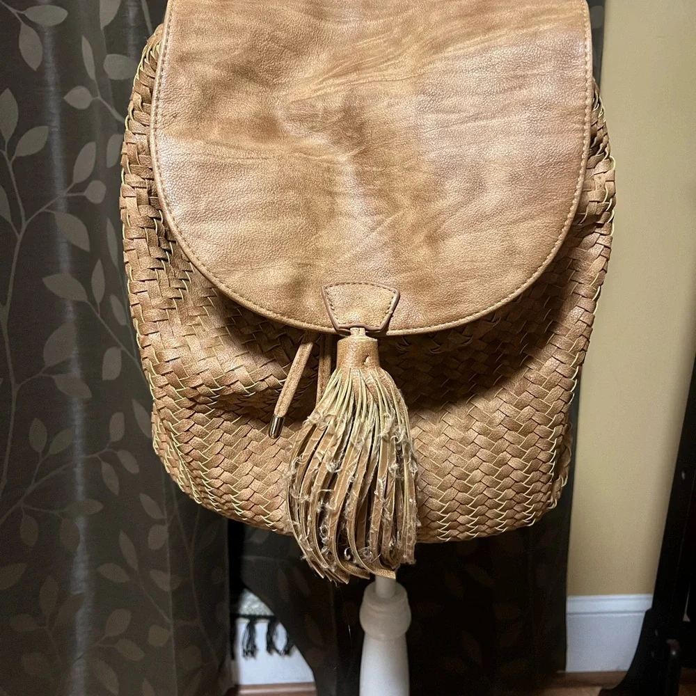 Woven Backpack
