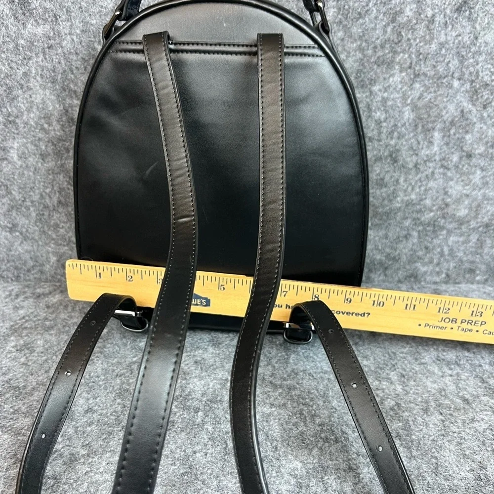 Armani Jeans Costiglia Backpack Black Leather