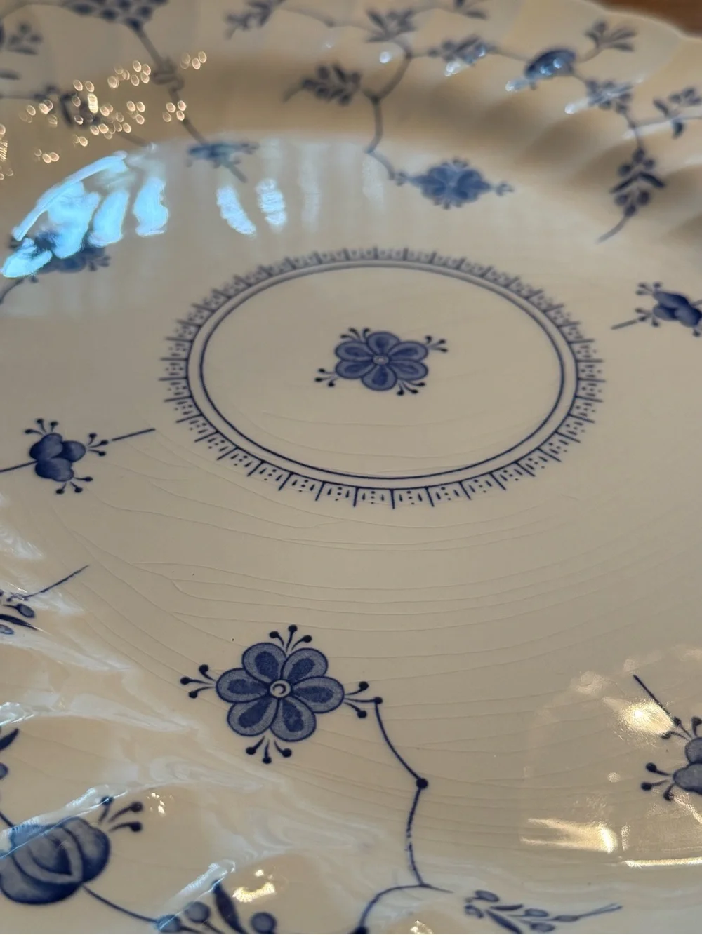 Myott Staffordshire platter edge