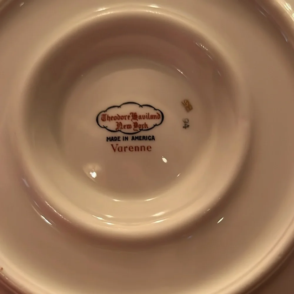 Haviland gravy underplate discontinued