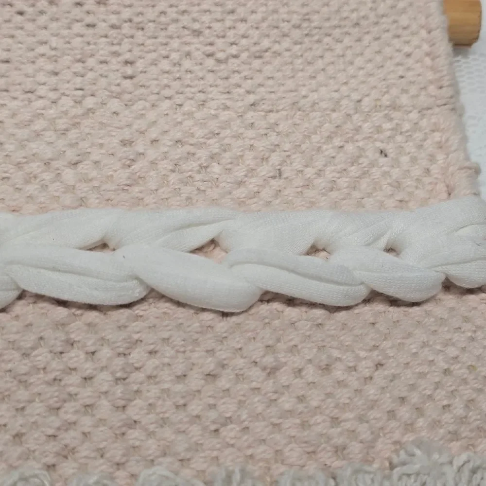 Vintage handcrafted macrame