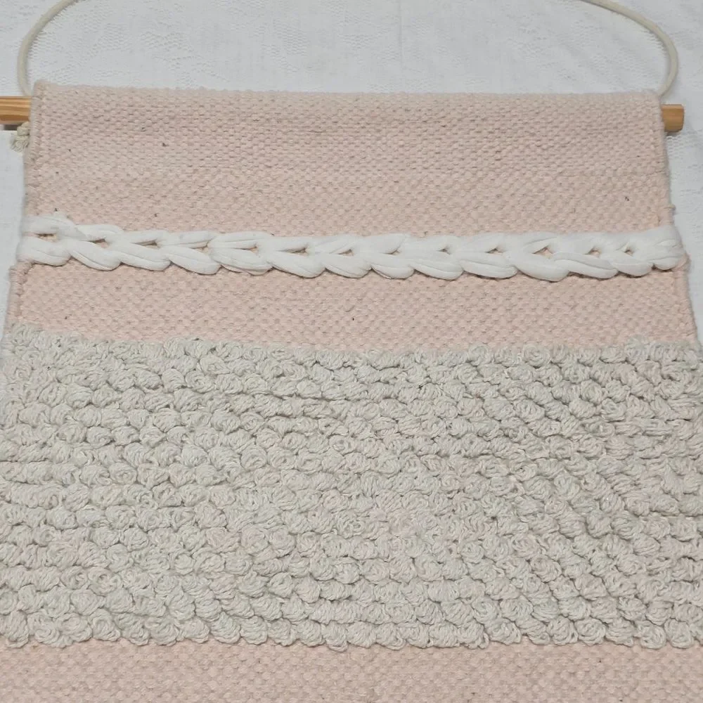 Vintage handcrafted macrame
