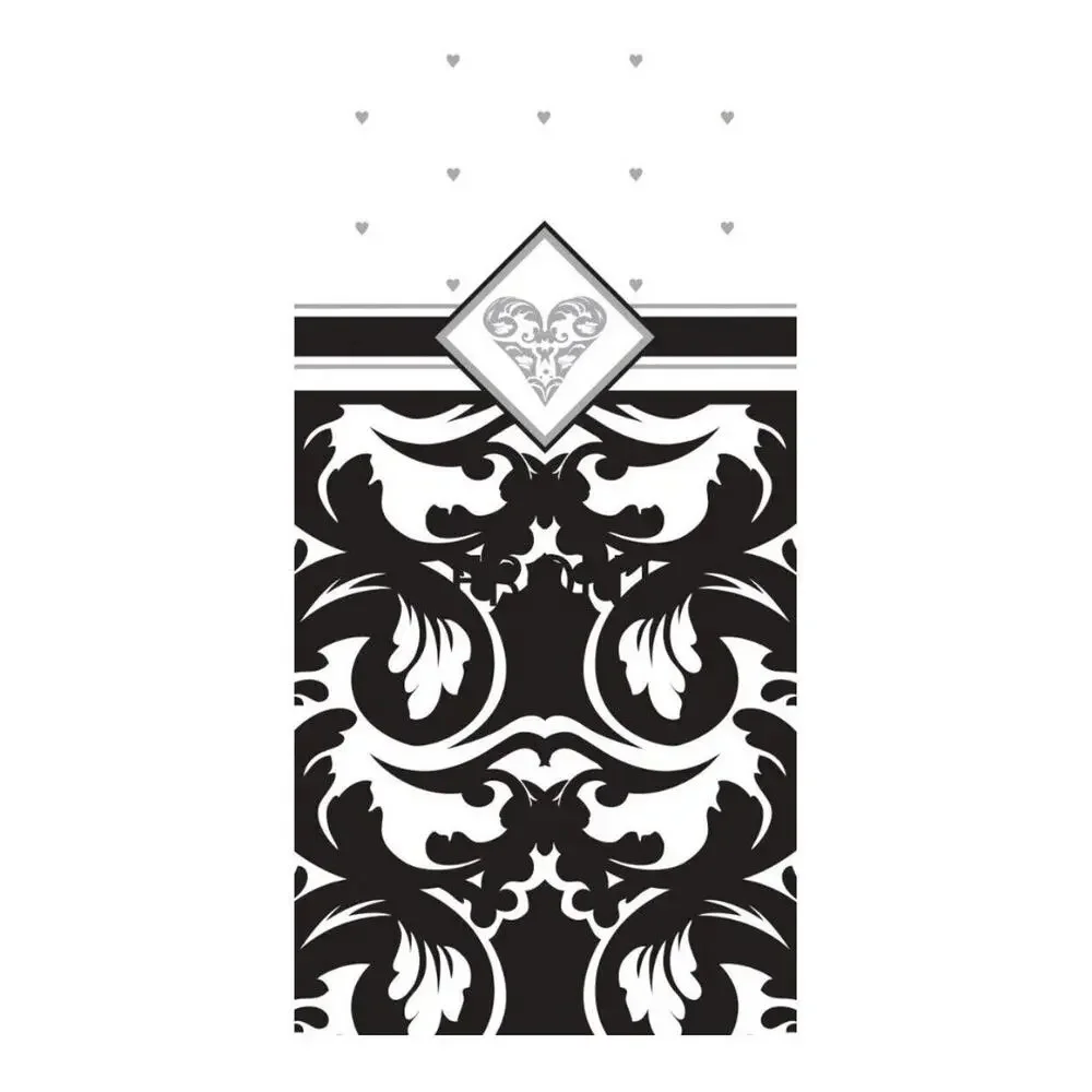6 Packs Damask EVER AFTER Swankie Hankie Purse Tissue‎ Pack Wedding Favors