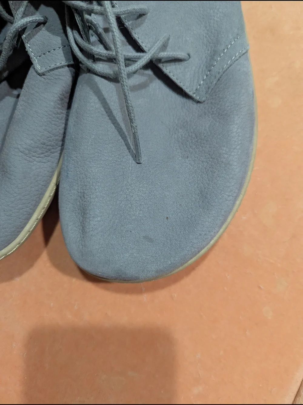 Groundies Grey Leather Chukka Boots Sz 9