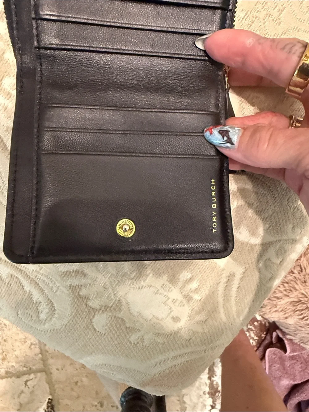 Tory Burch compact pattern by