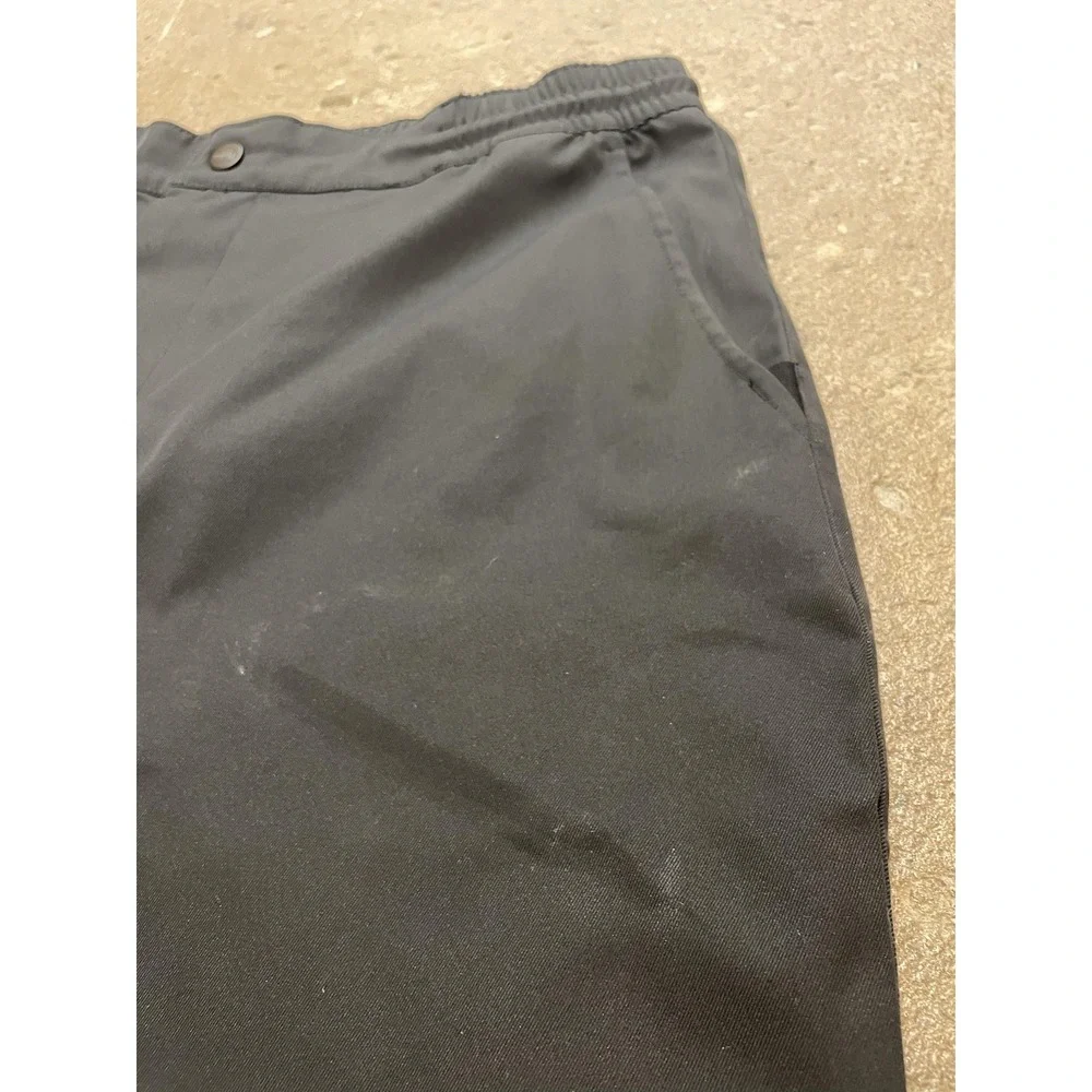 The North Face Pants Mens 34 Black‎ Softshell Hiking Elastic Waist Zip Fly Trail