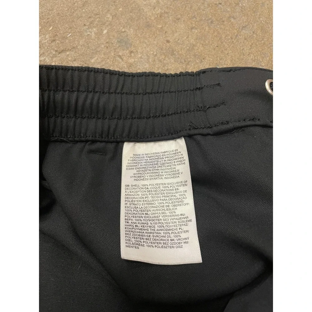 The North Face Pants Mens 34 Black‎ Softshell Hiking Elastic Waist Zip Fly Trail