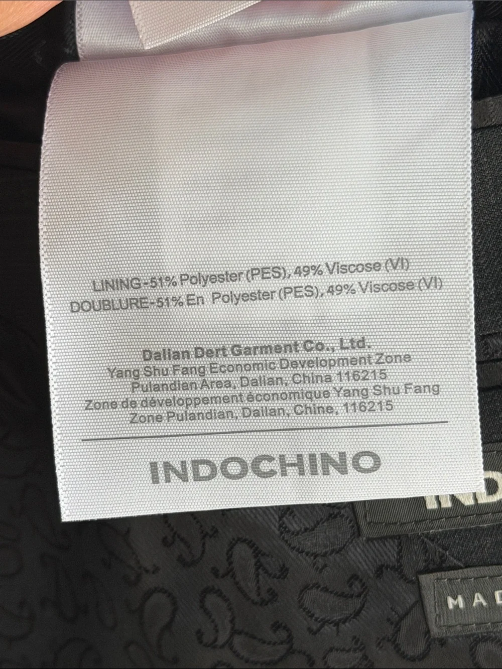 Indichino indochino 100%