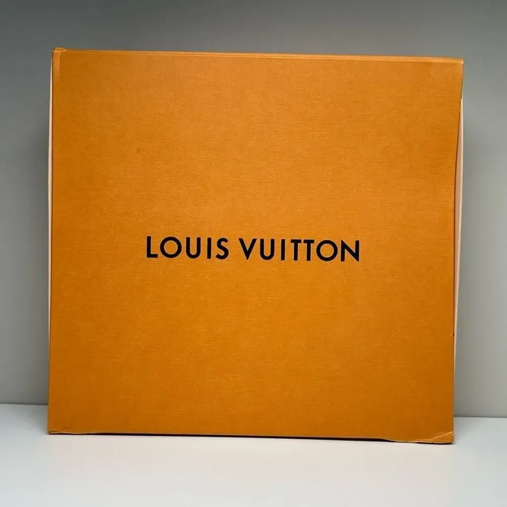 Louis Vuitton | Flat Storage Box | Orange | 14.75 W x 13.75 H x 3.4 D inch