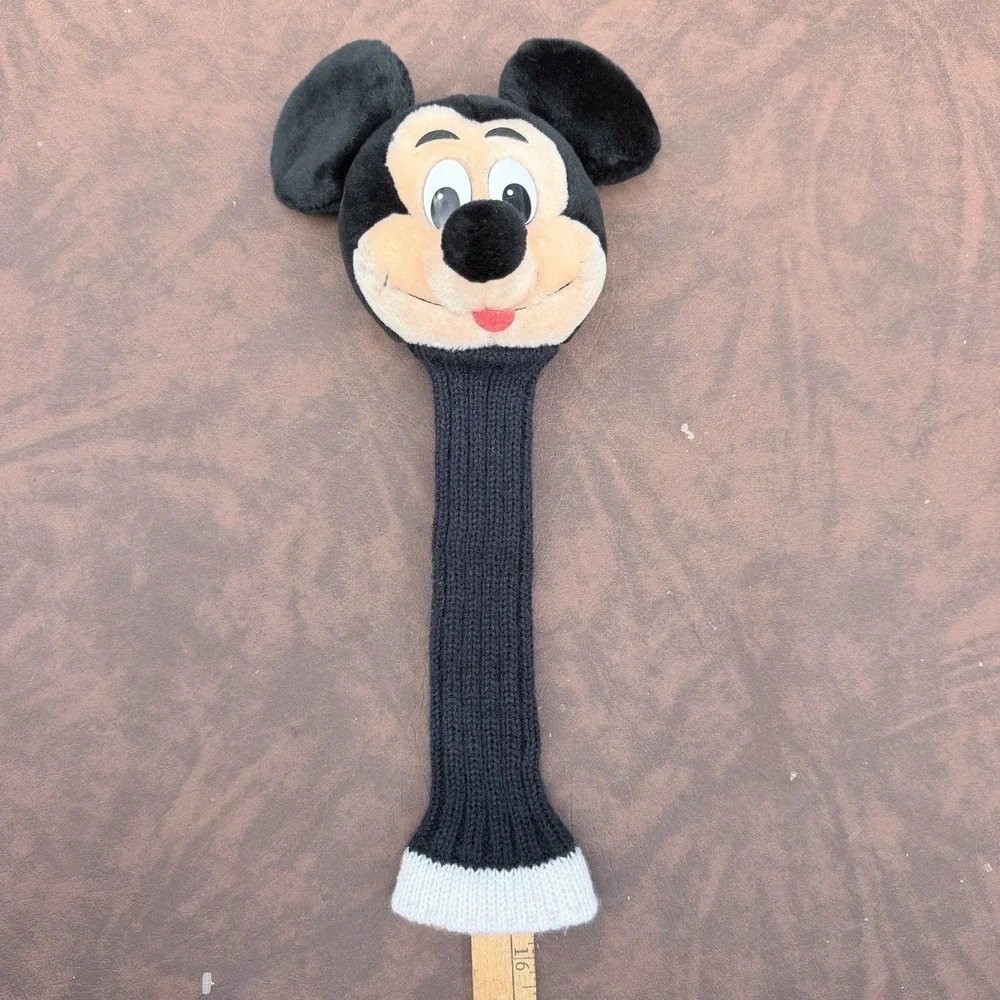 VTG Mickey Mouse Plush Golf Club Cover Disneyland Walt Disney World