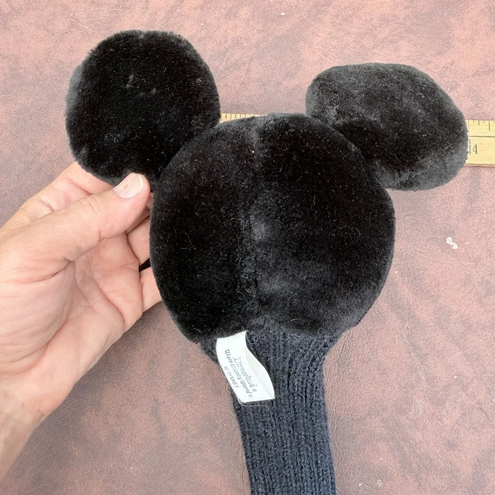 VTG Mickey Mouse Plush Golf Club Cover Disneyland Walt Disney World