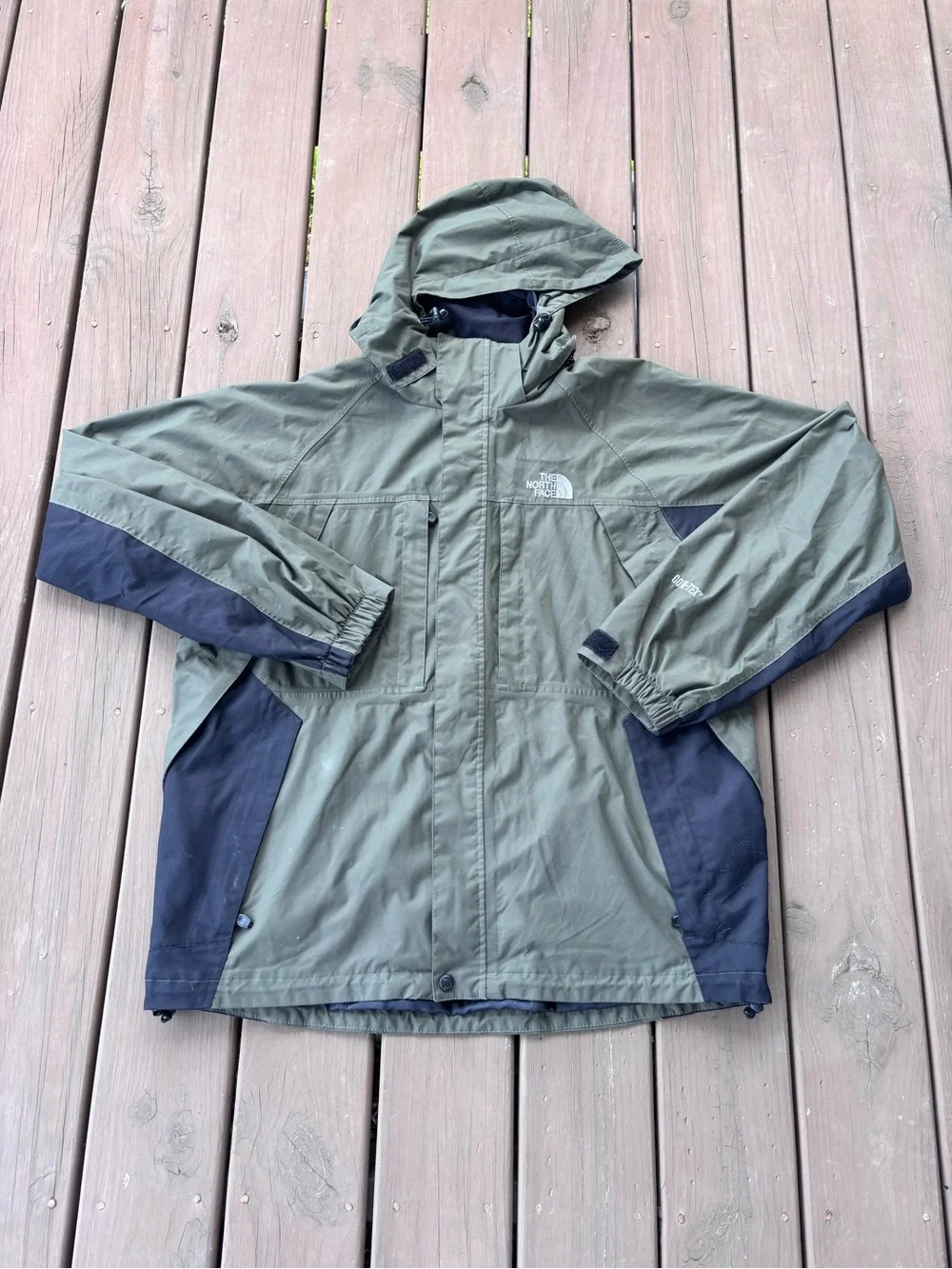 The North Face olive black