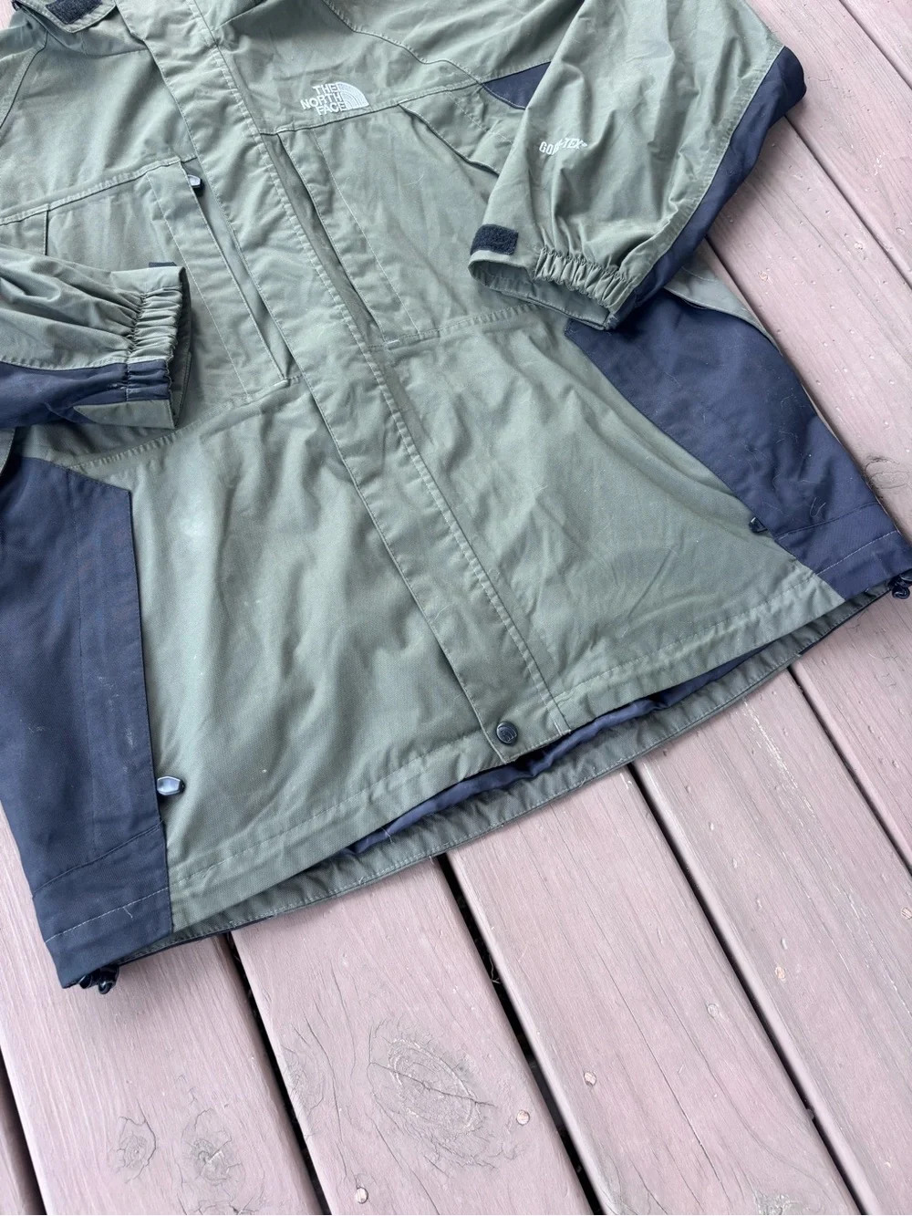 The North Face olive black