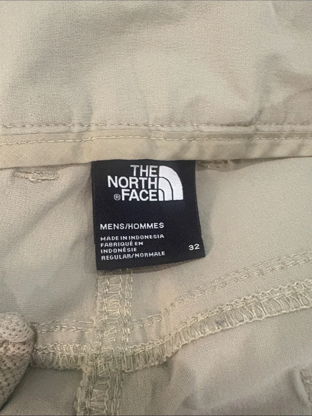 The North Face light khaki