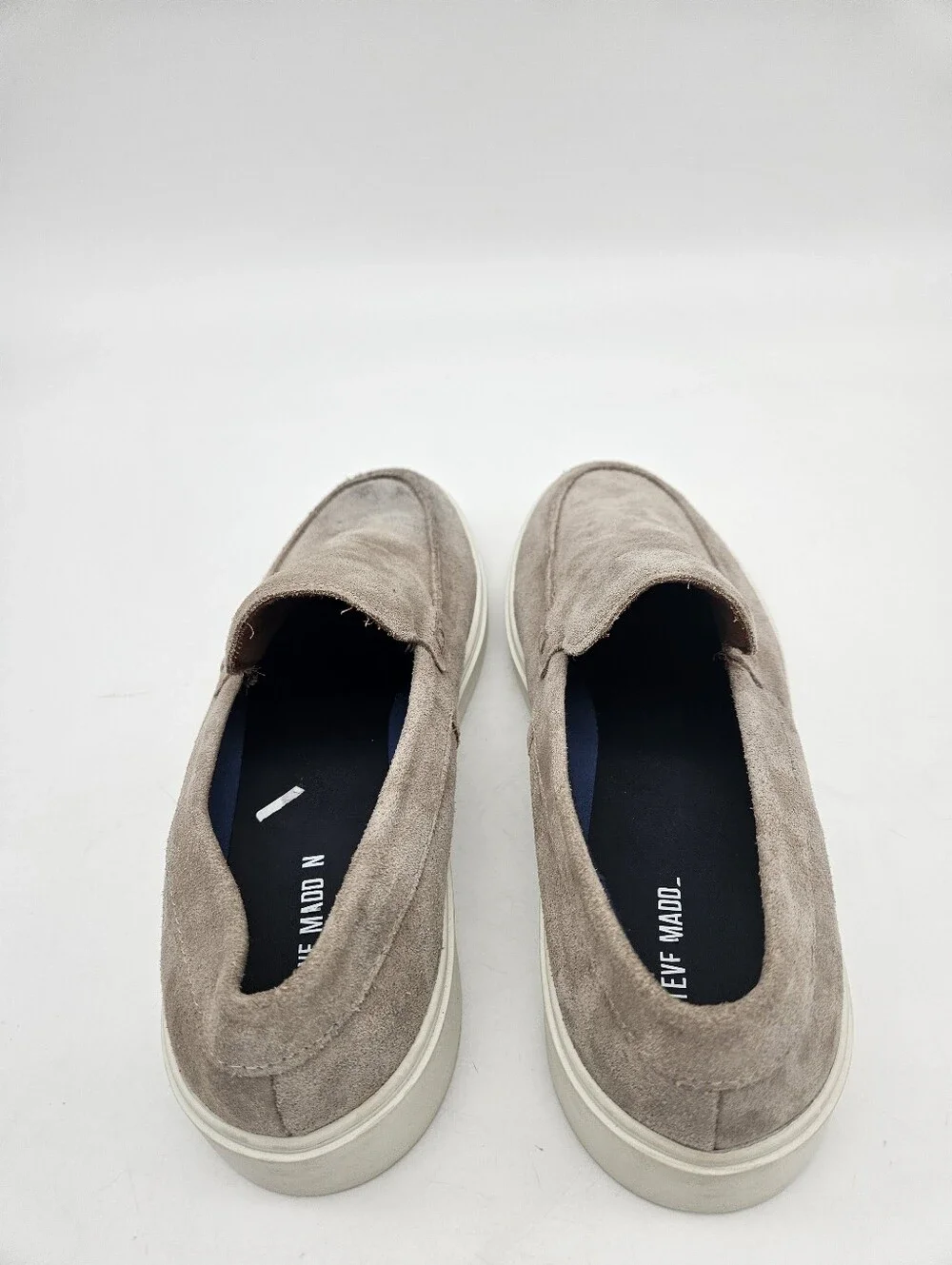 STEVE MADDEN GATLIN SLIP ON LOAFER TAN MENS SZ 9.5