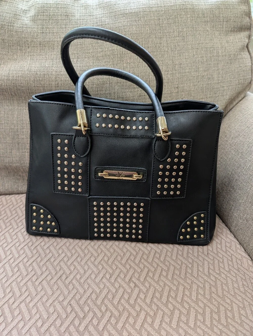 V1969 (Versace 1969 Abbigliamento Sportivo SRL Milano Italia) Studded Bag EUC