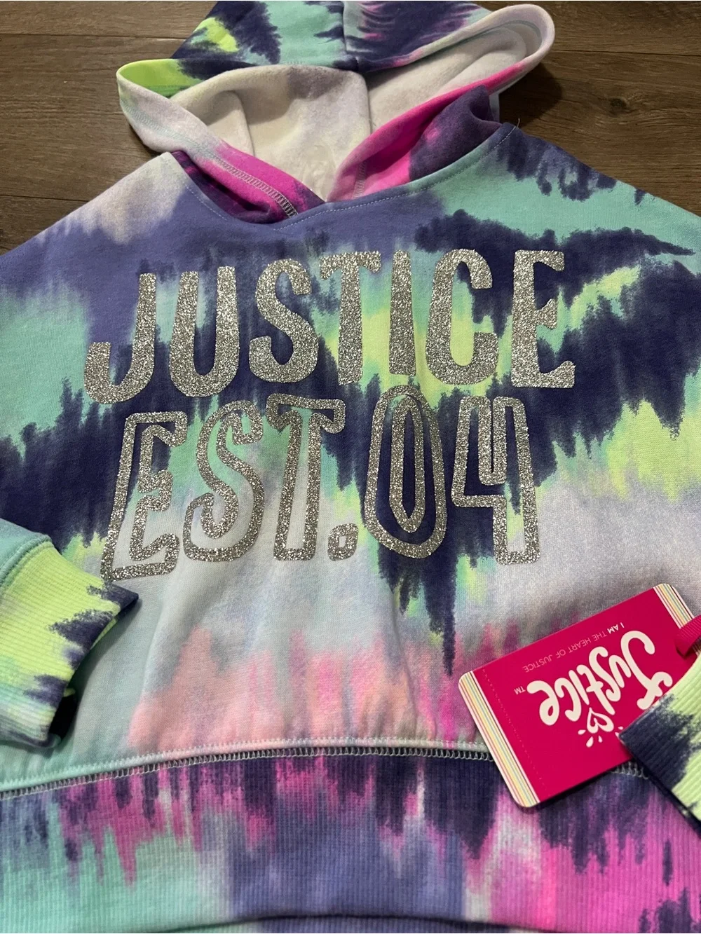 Justice tie dye