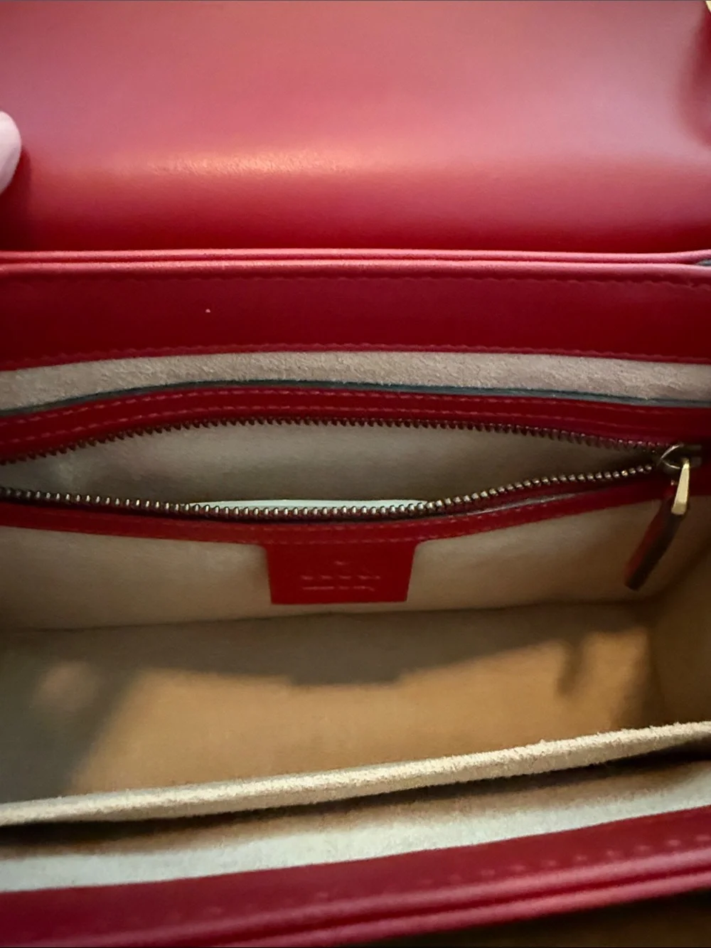 Gucci structured satchel