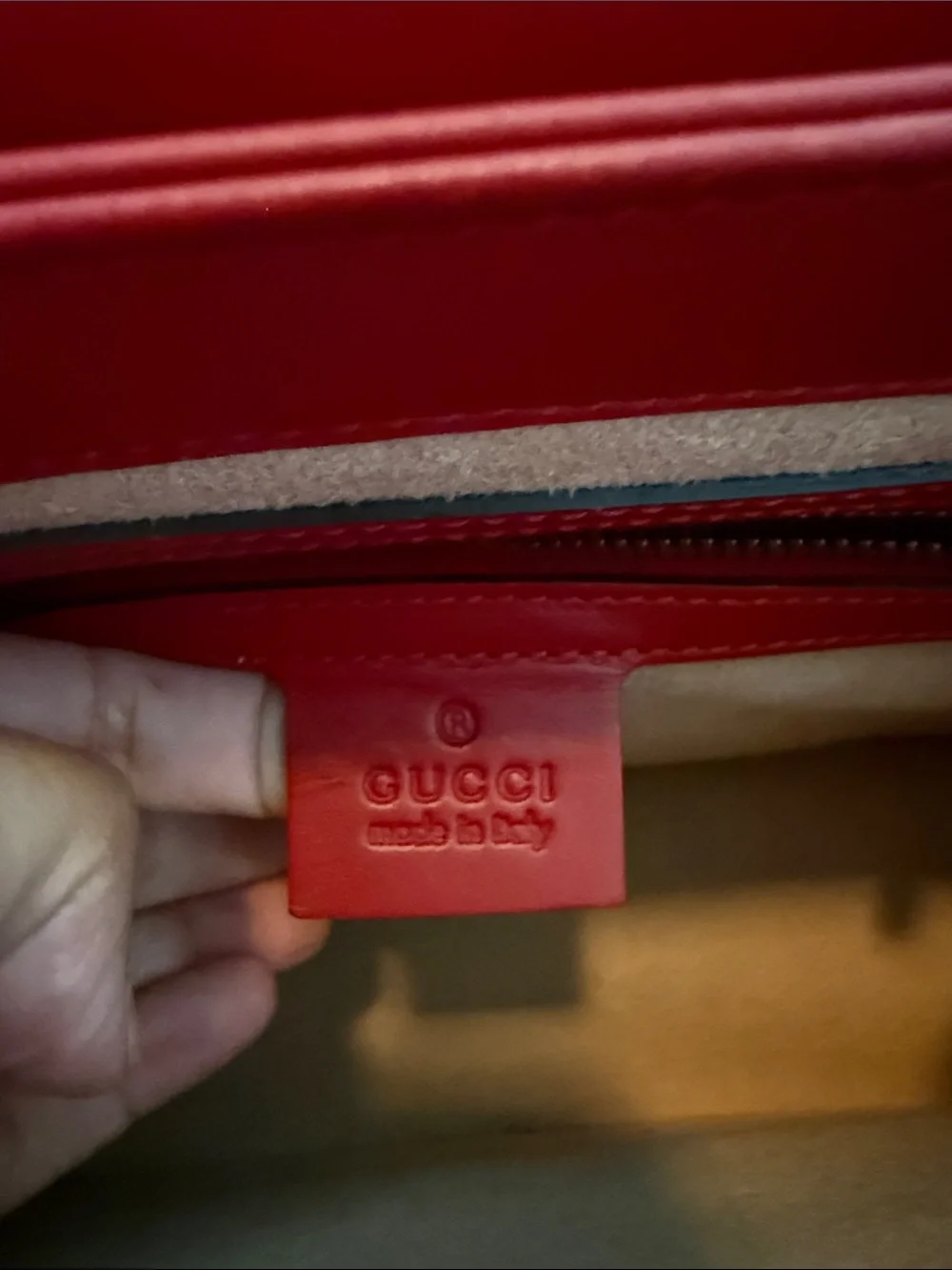 Gucci structured satchel