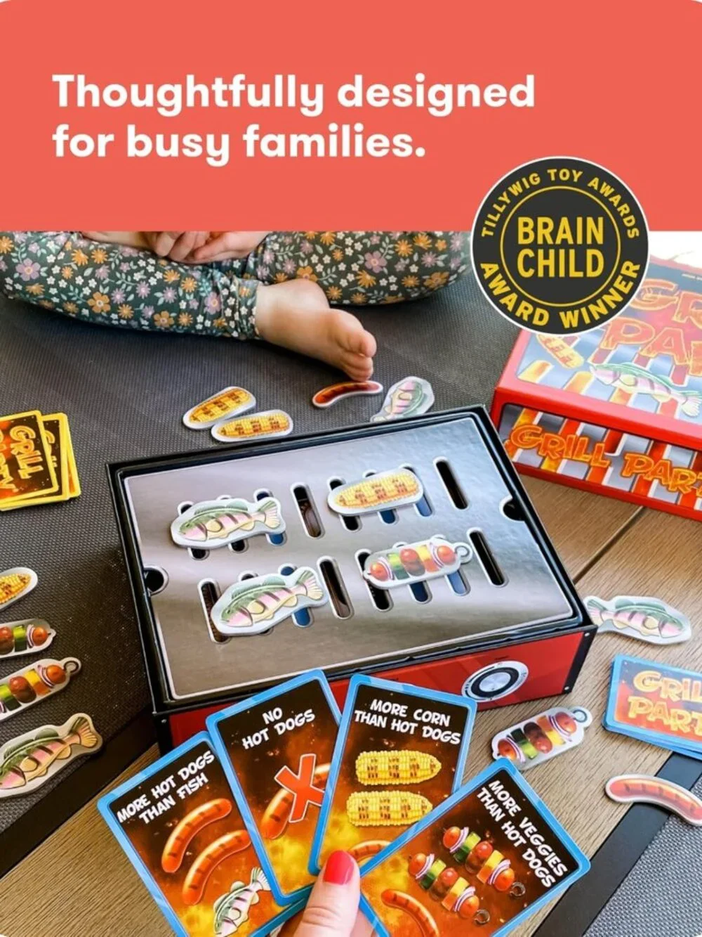 Engaging BBQ Algebra Game for Kids 8-12 | Fun Math Learning for 2-5 Players