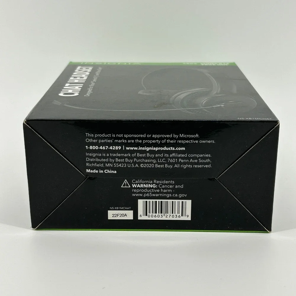 Insignia new box