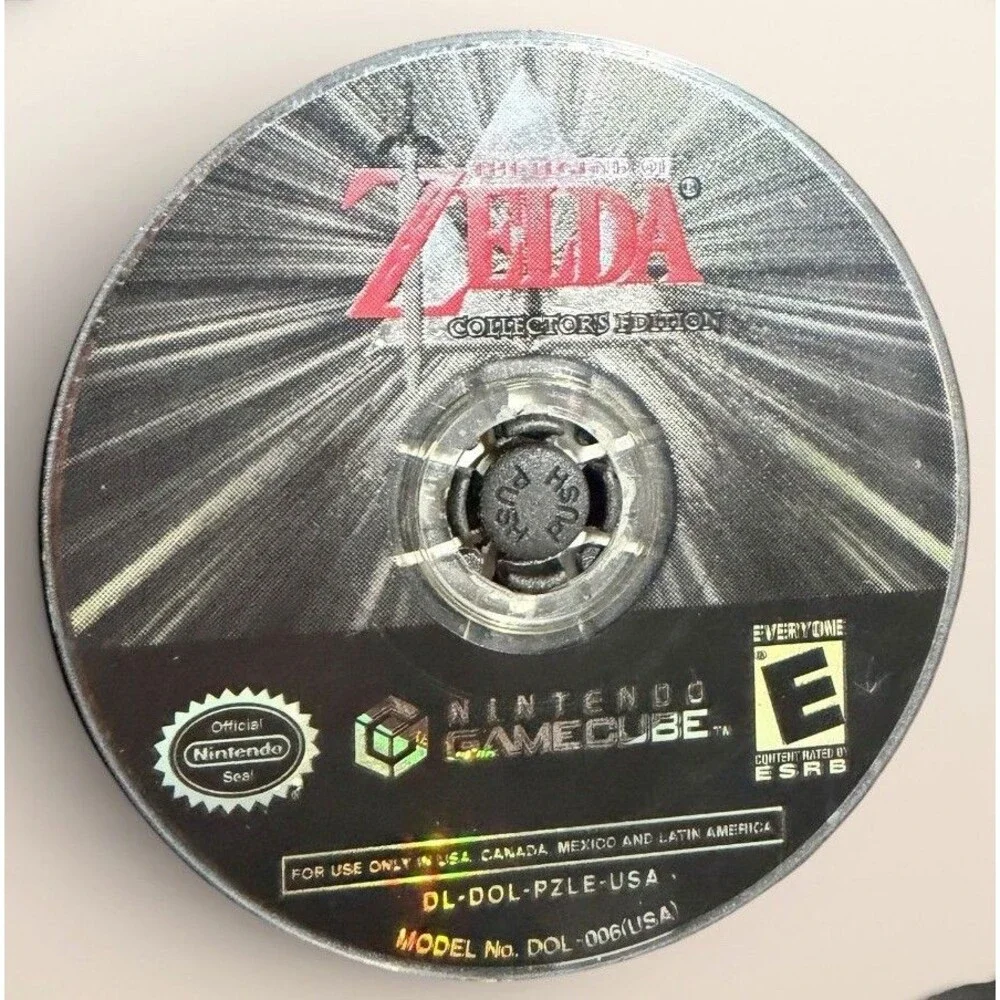 Nintendo GameCube - The Legend of Zelda Collector's Edition, 2003 - DISC ONLY