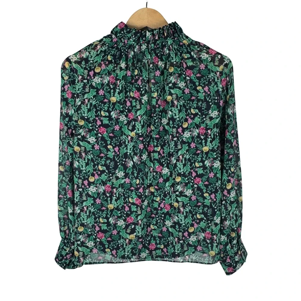 J. Crew chiffon long