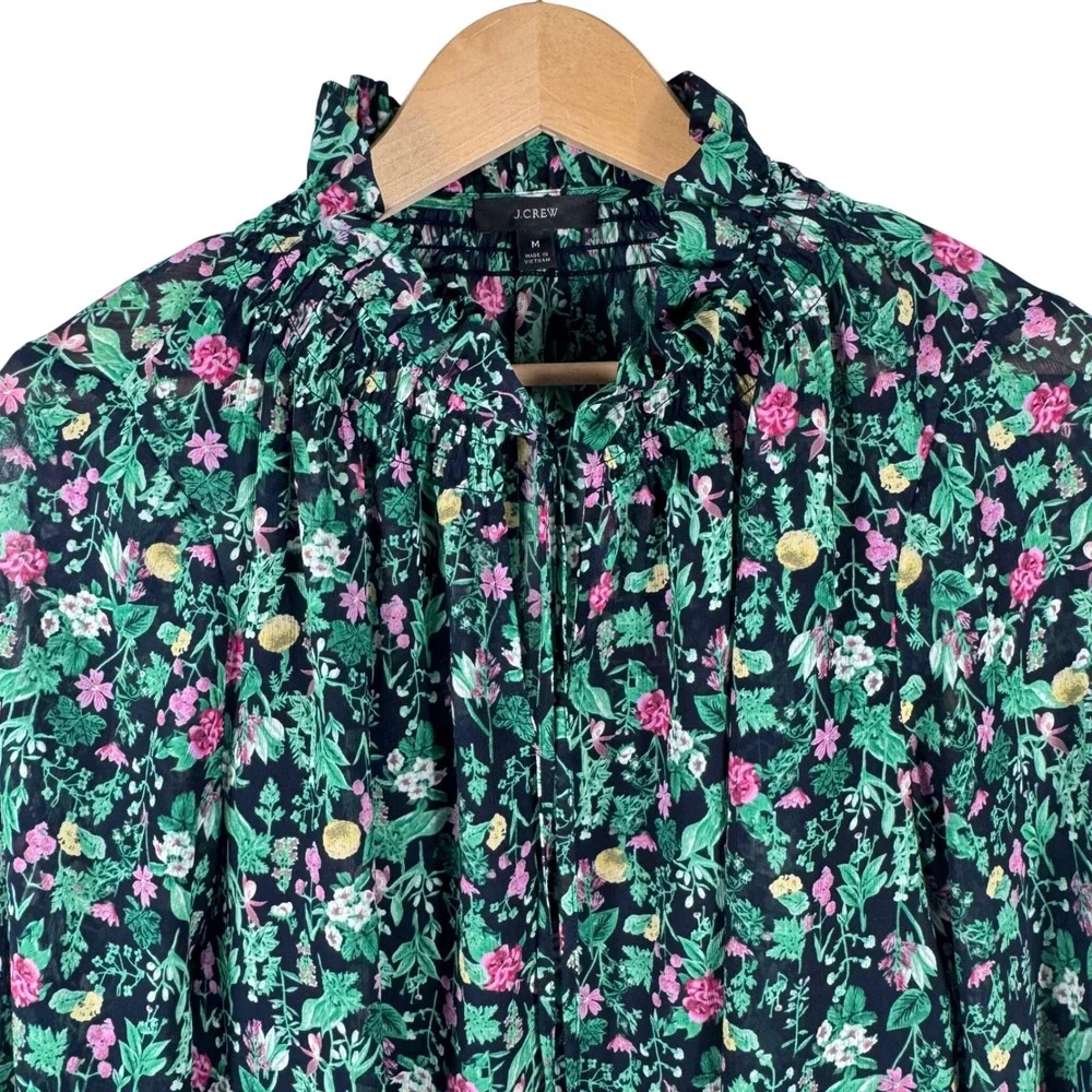 J. Crew chiffon long