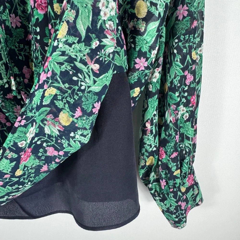 J. Crew chiffon long