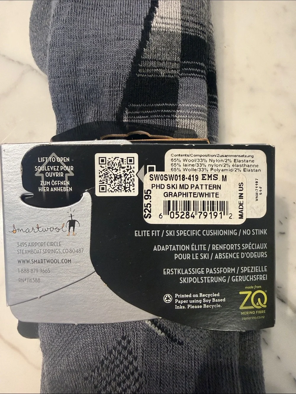 Smartwool merino ski