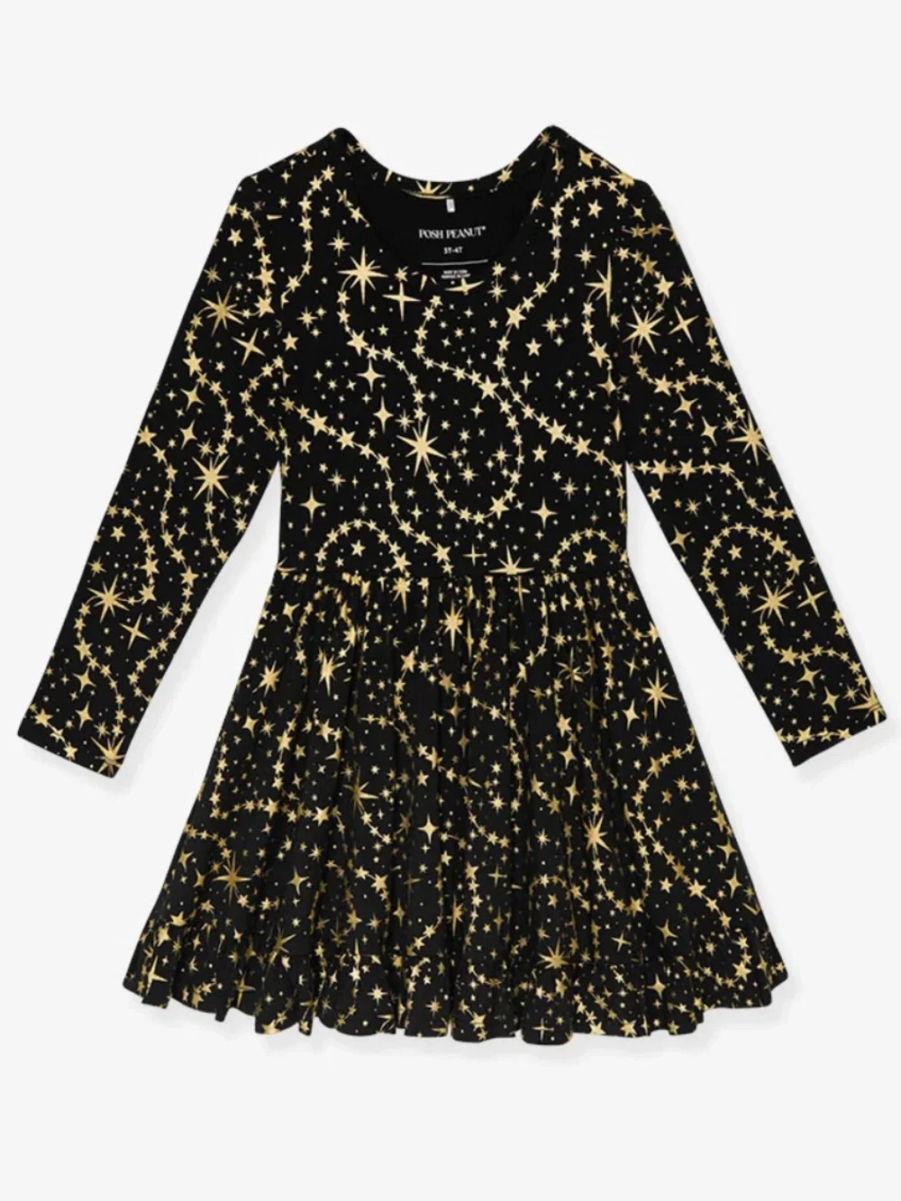 Posh Peanut Calypso Ruffled Twirl Dress