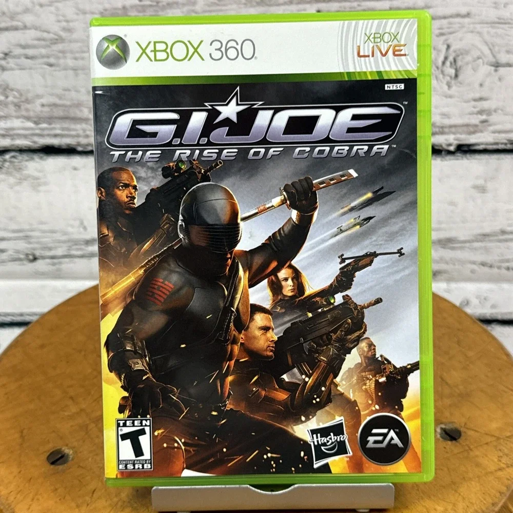 GI Joe: The‎ Rise of Cobra - Xbox 360 Video Game Hasbro EA Action Adventure