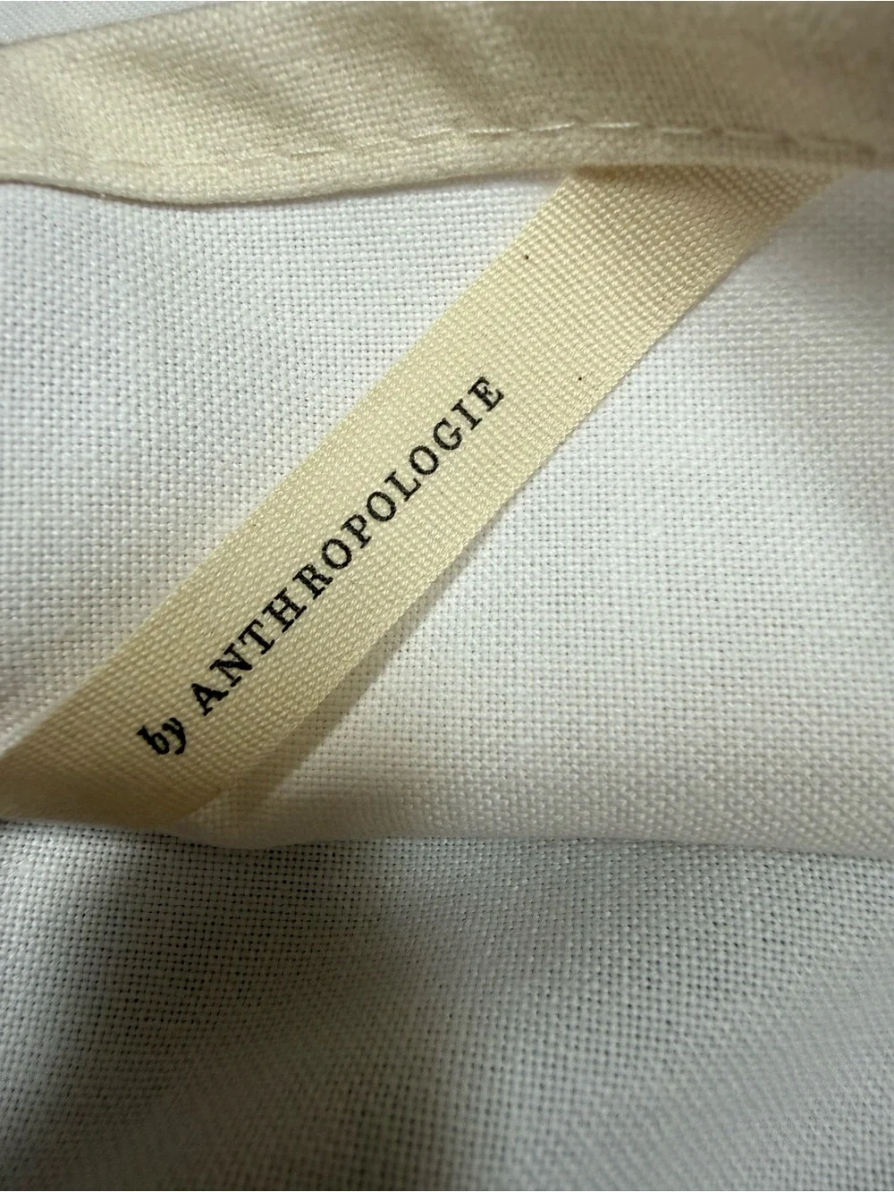 Anthropologie decorative white