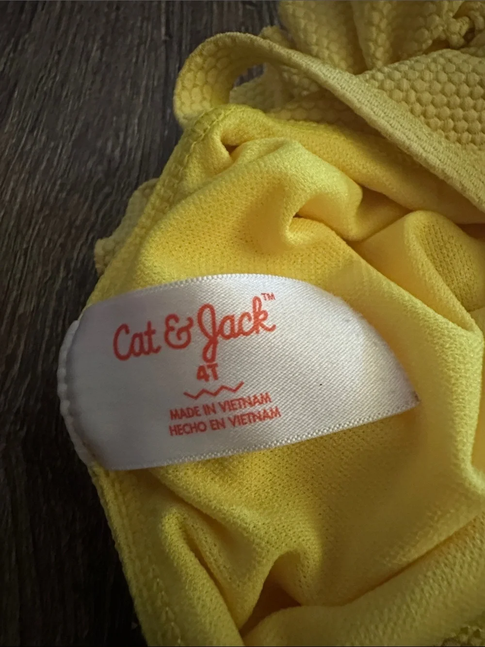 Cat & Jack sunny yellow
