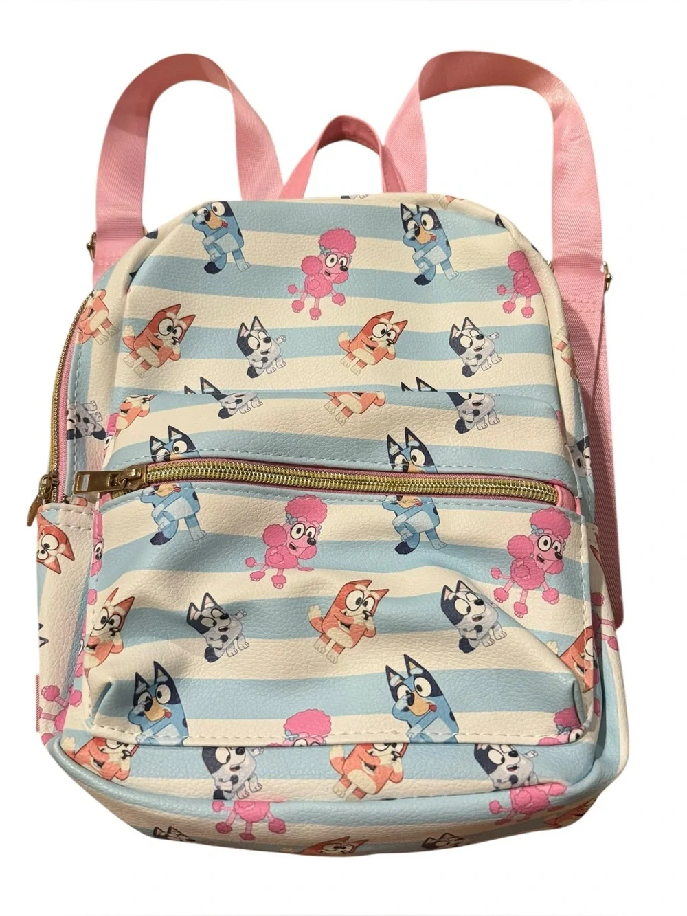Bluey & Friends Striped Backpack