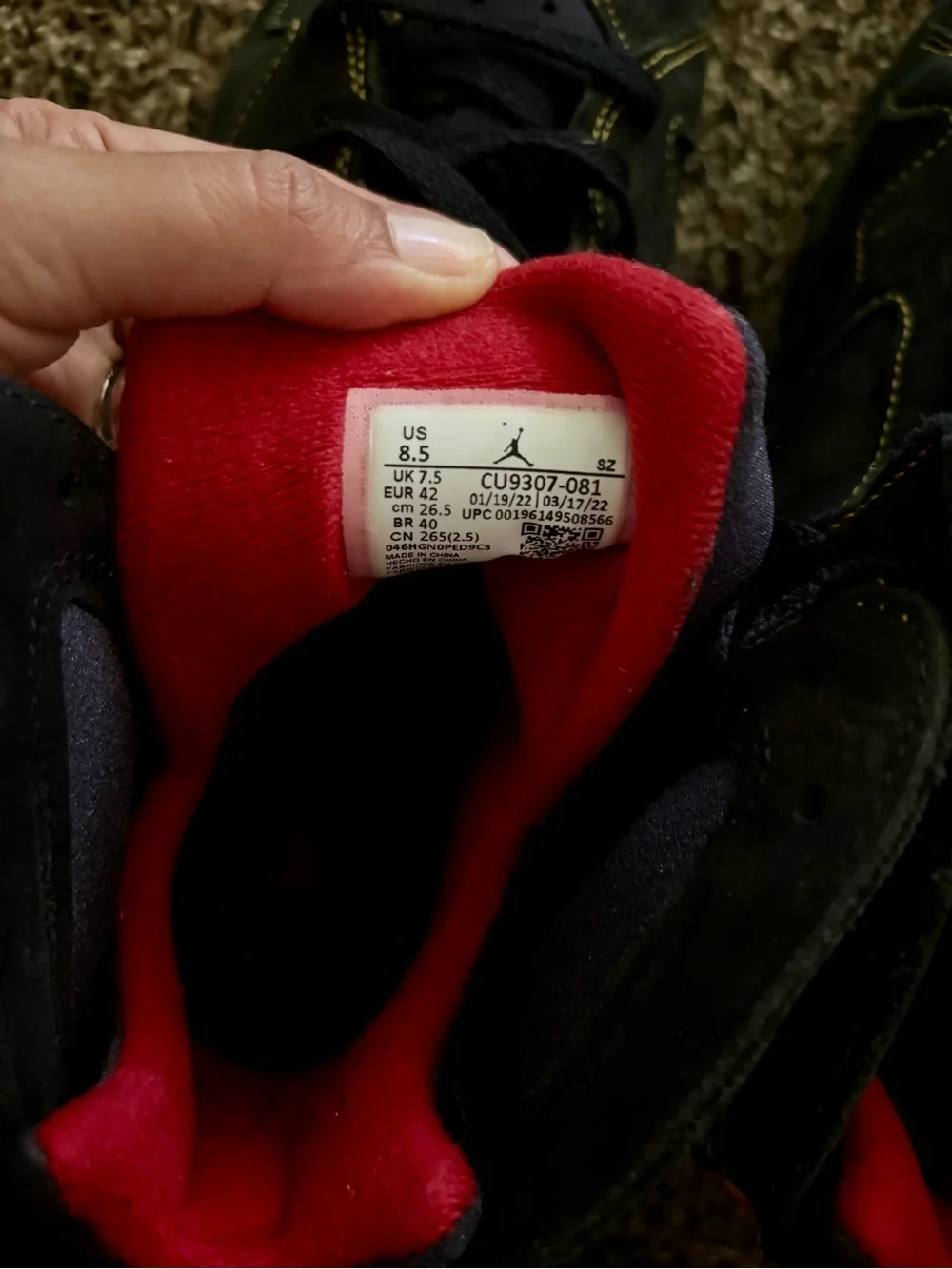 Jordan classic athletic