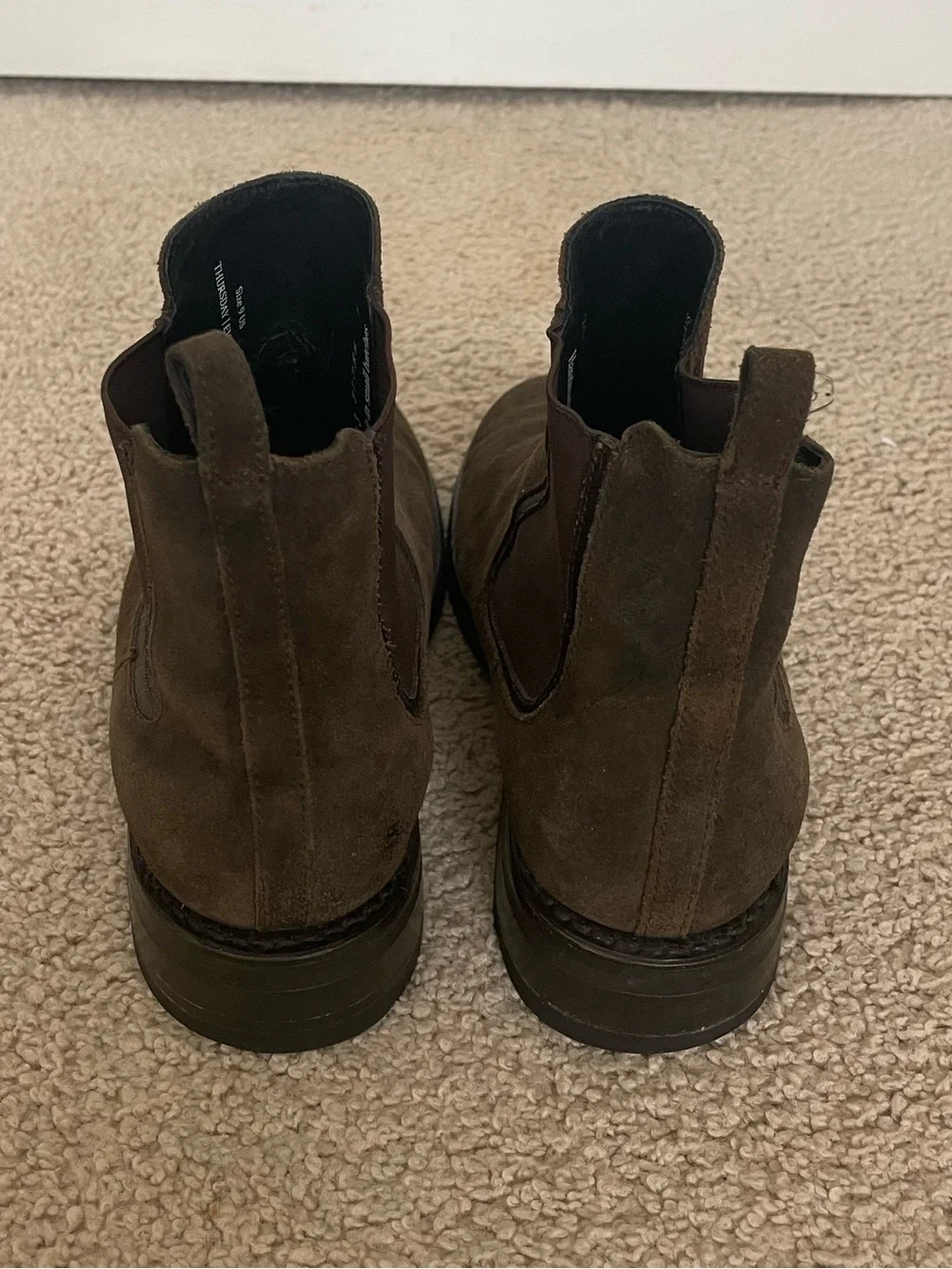 Thursday Boot Company Men’s Everyday Brown Suede Chelsea Boots Size 9