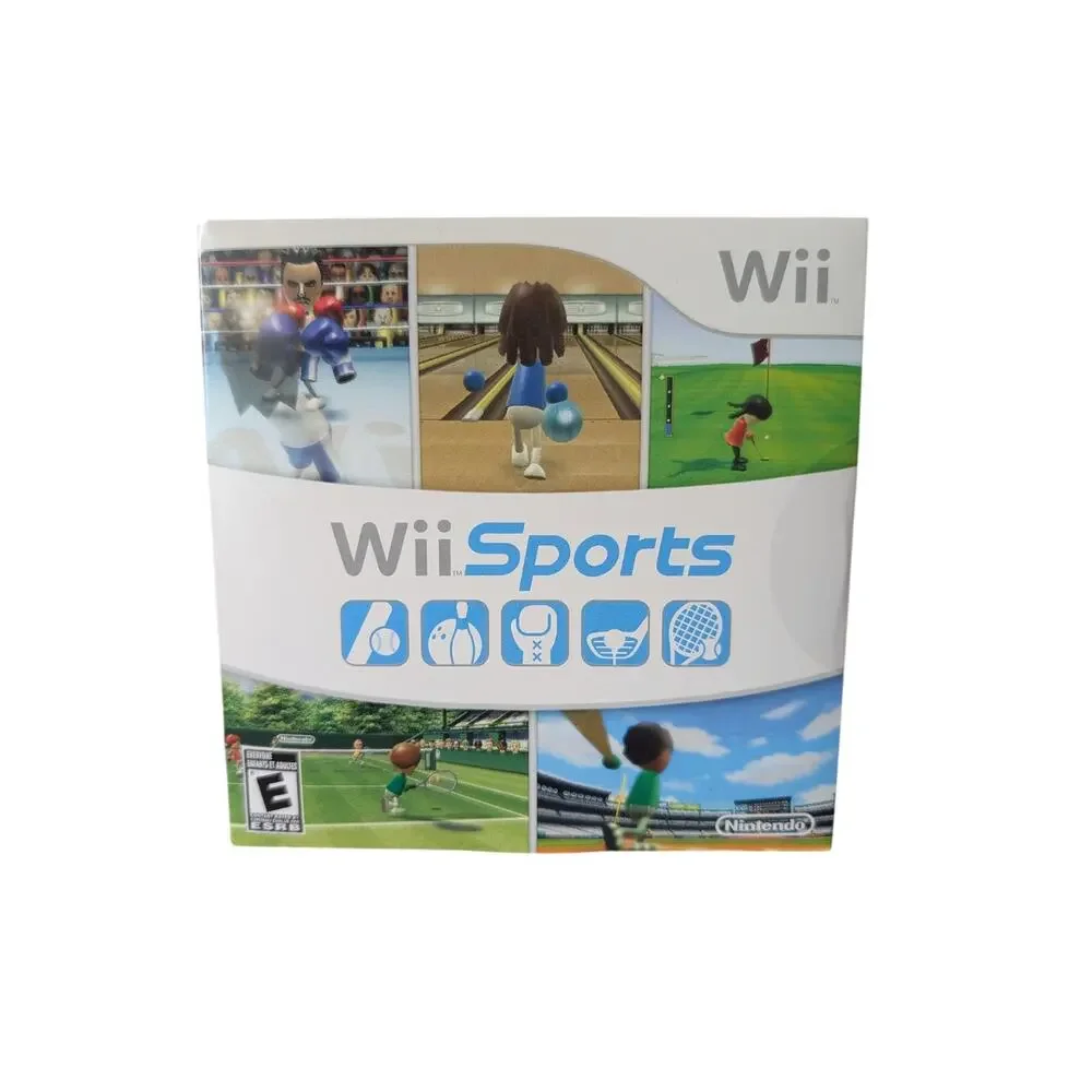 Nintendo Wii Sports Wii Sports Resort Game Bundle New Factory Sealed Sleeve Lot