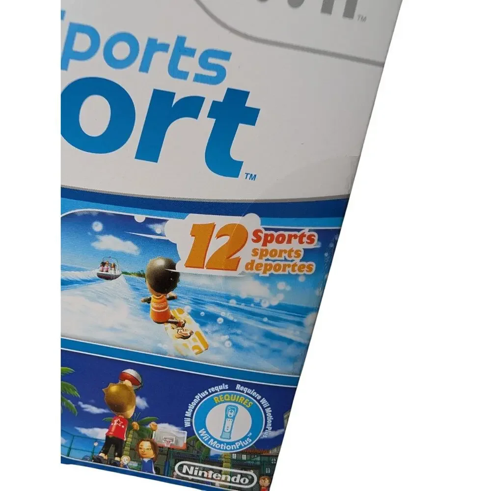 Nintendo Wii Sports Wii Sports Resort Game Bundle New Factory Sealed Sleeve Lot