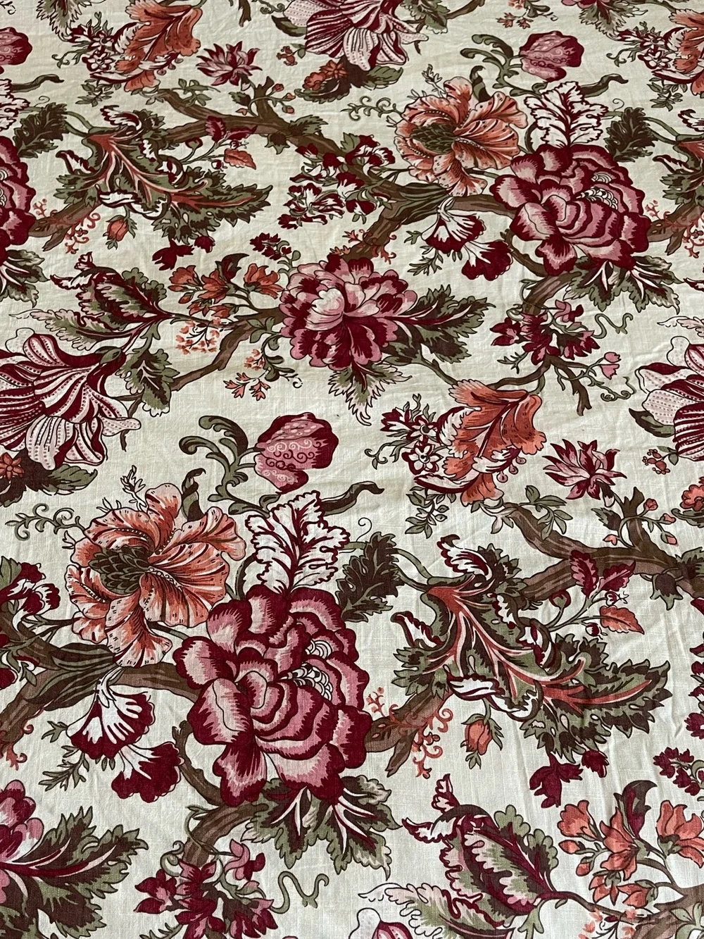 Biltmore Rosarian Floral Print King Size Comforter 102”x96”