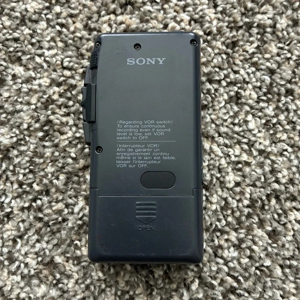 Sony 507v microcassette