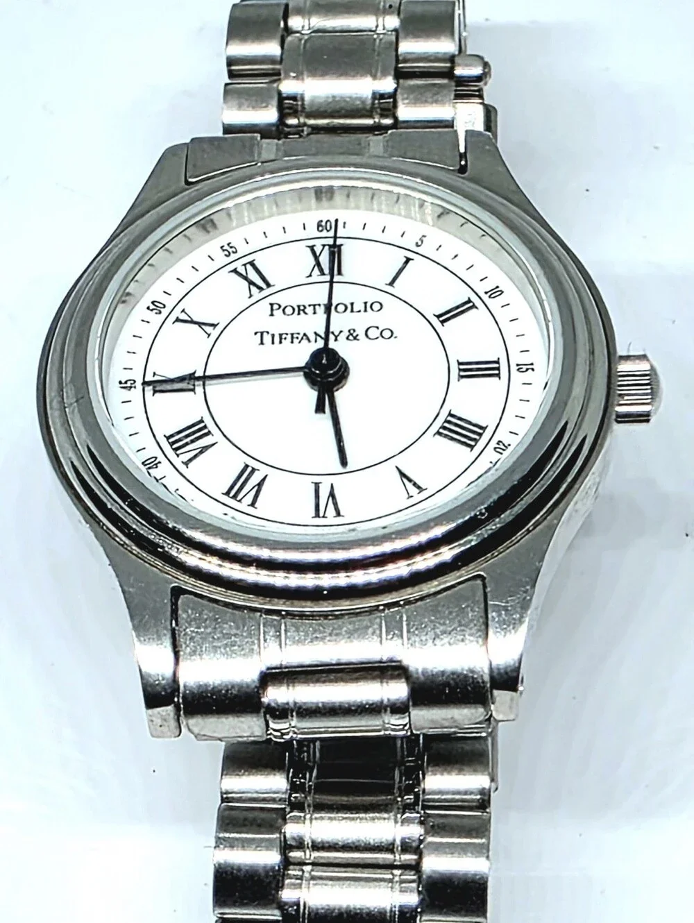 Tiffany & Co. dial watch roman