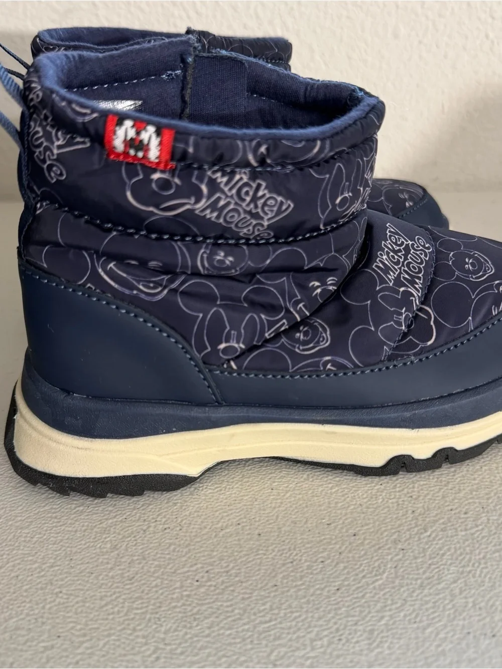 Zara kids Mickey Mouse boots